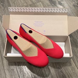 Rothy’s Hot Pink Round Toe Flats